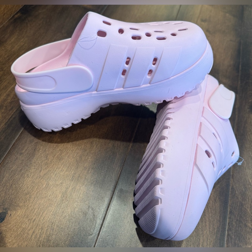 ADIDAS Adilette Platform Clogs - Picture 14 of 16